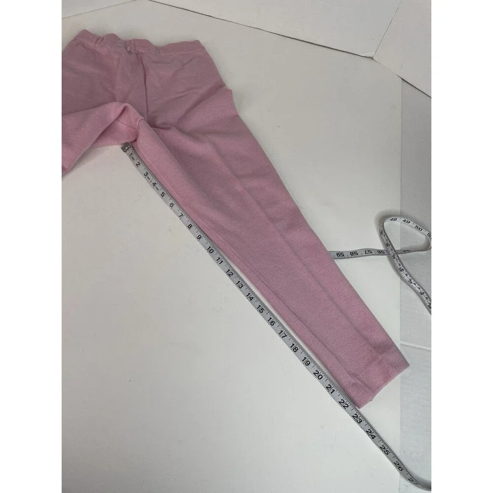 Vintage Adrienne Vittadini Sweat Pants, Medium, Pink, Designer, Lambswool